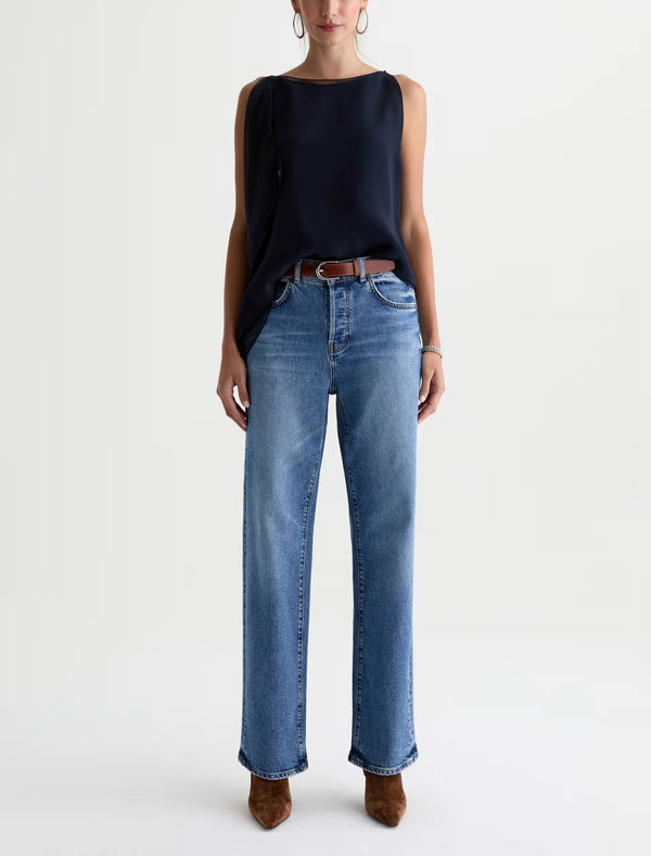 Billie Jean Low Slung Straight Leg