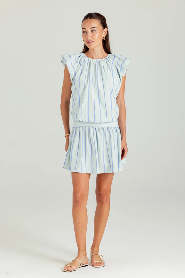 Nantucket Stripe Katia Skirt