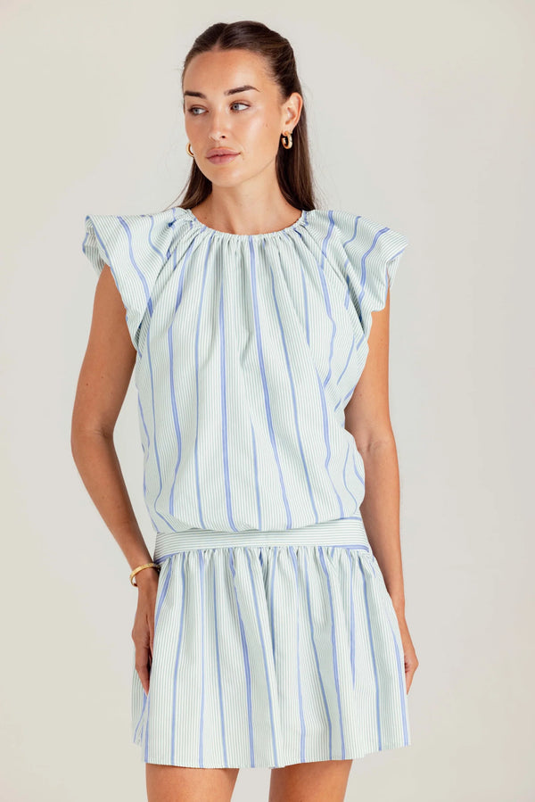 Nantucket Stripe Katia Skirt