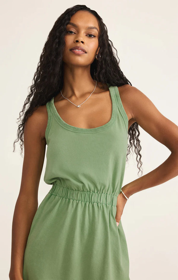 Keegan Slub Jersey Mini Dress