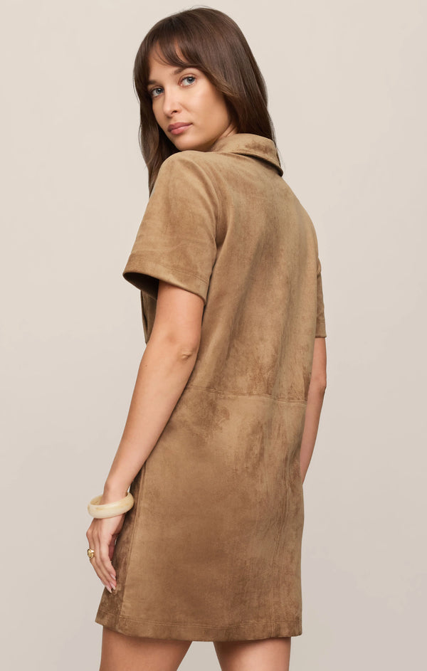 Leone Suede Mini Dress