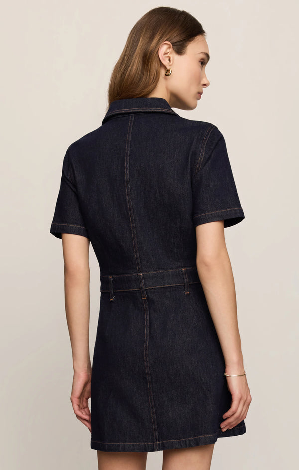Crush Denim Mini Dress