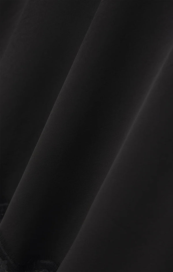 Cinder Lace Satin Midi Skirt