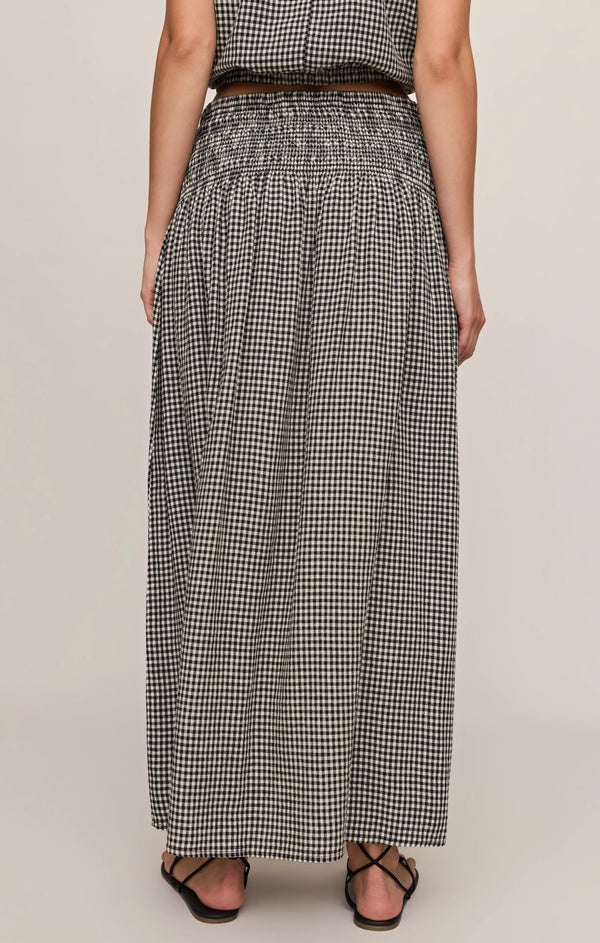 Brooke Gingham Maxi Skirt