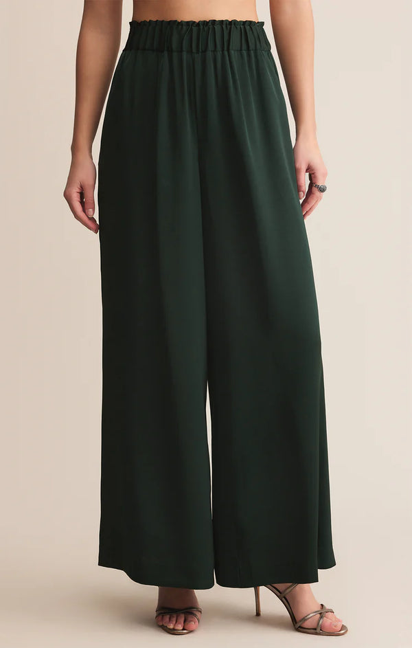 Isolde Wide Leg Satin Pant