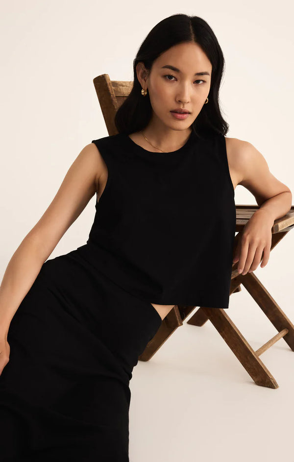 Sloane Cotton Jersey Tank