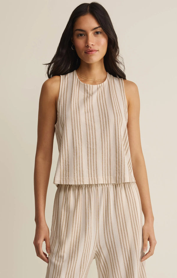 Sloane Knit Striped Tank Top