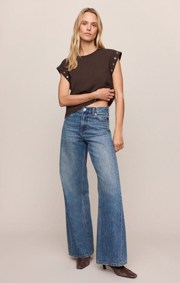 Camino Grommet Muscle Tee