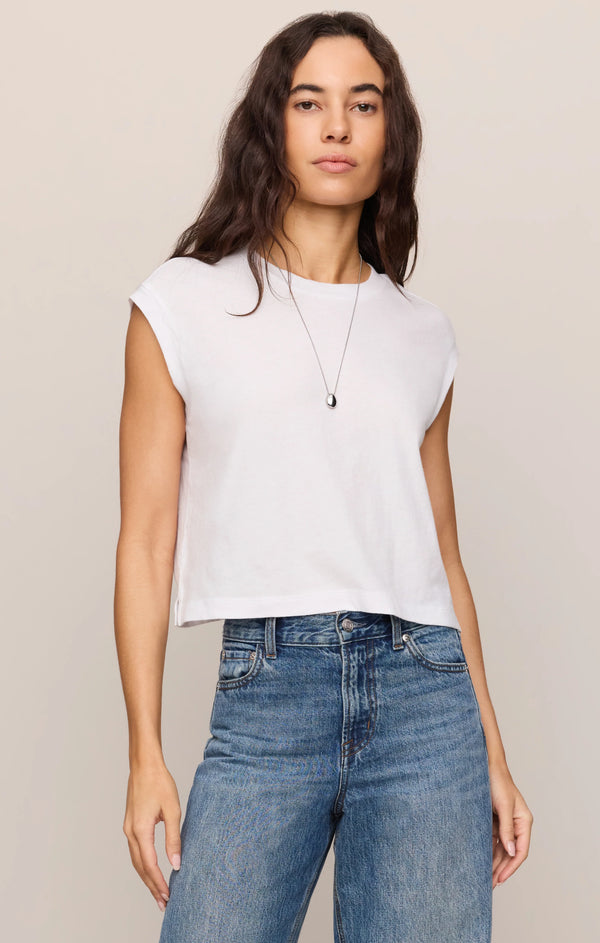 Flex Cropped Muscle Tee