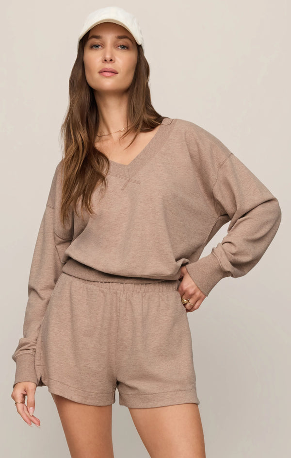 Everyday French Terry V-Neck