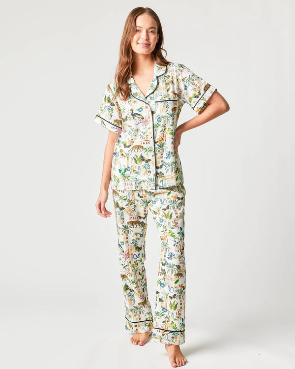 Animal Kingdom Pajama Shorts Set