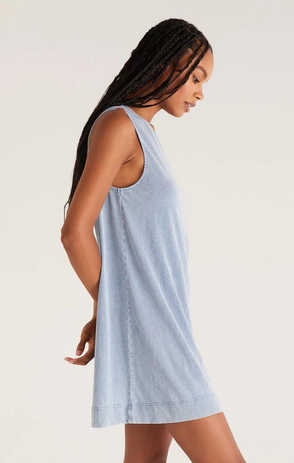 Sloane Jersey Denim Dress