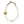 Load image into Gallery viewer, Biwa Pearl &amp; Brass Medallion
