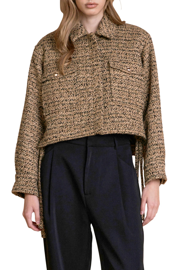 Tweed Cropped Jacket