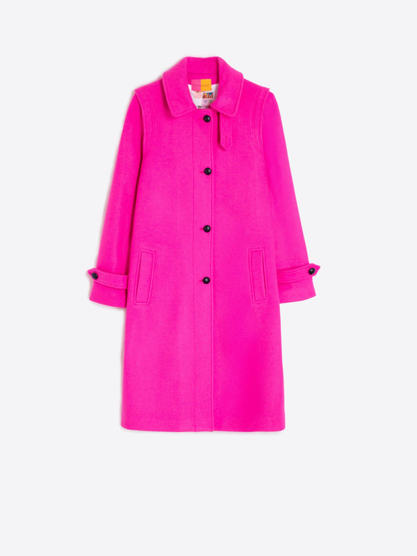 Fuchsia Loden Coat