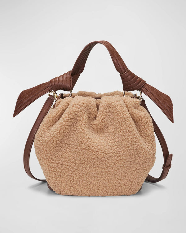 Fur bucket bag best sale