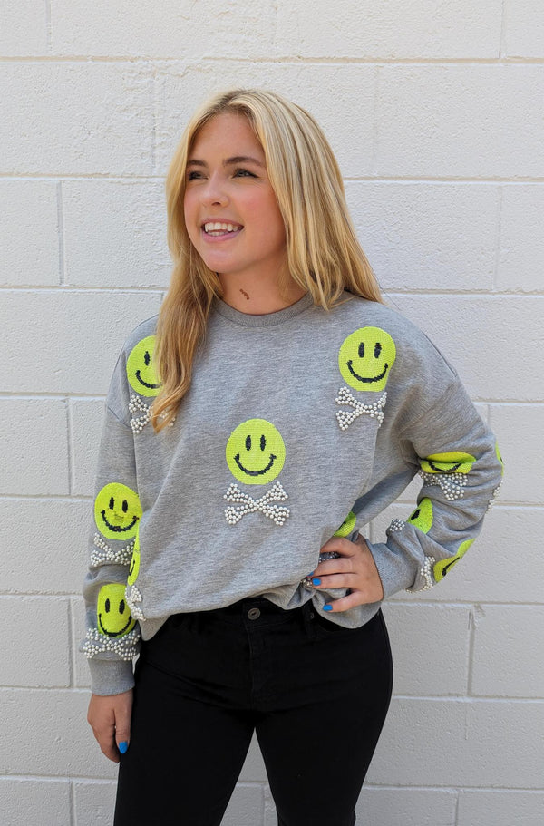 Smiley & Crossbones Sweatshirt