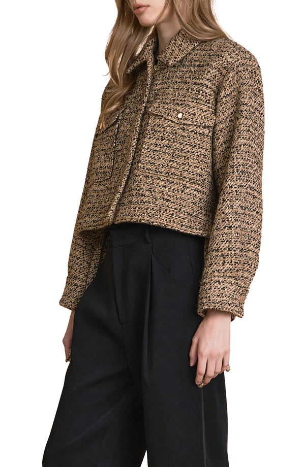 Tweed Cropped Jacket