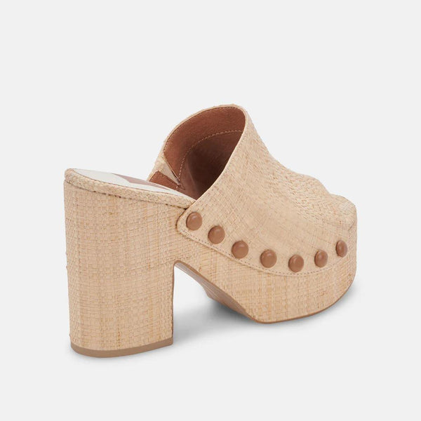 Emol Raffia Heel