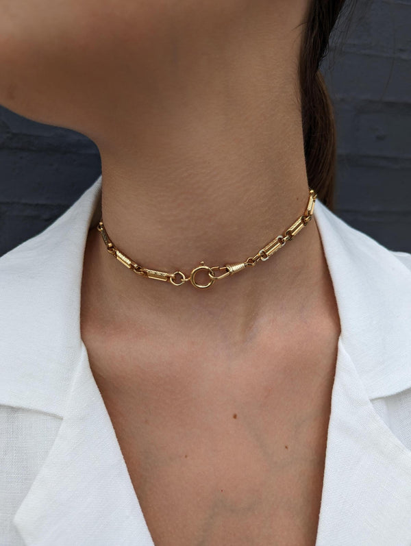 Vintage Watch Chain Choker