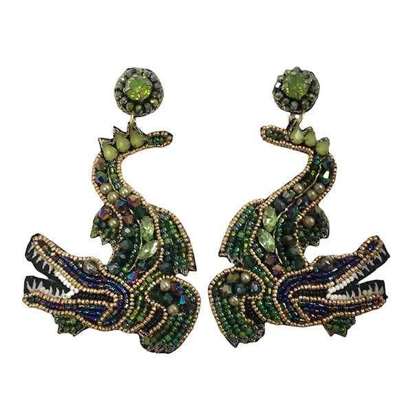Alligator Earrings