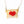 Load image into Gallery viewer, Izzie Pouch Necklace with Red Heart Ivory
