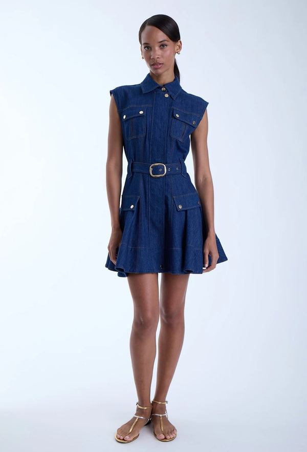 Jenna Denim Mini Dress