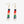 Load image into Gallery viewer, June Colorblock Petite Beaded Fringe Earrings
