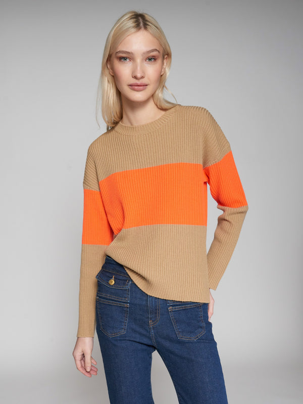 Colorblock Sweater