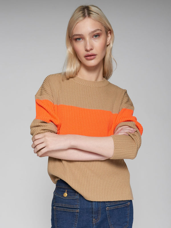 Colorblock Sweater