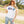 Load image into Gallery viewer, White &amp; Plaid &quot;Golf&quot; Tee
