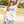 Load image into Gallery viewer, White &amp; Plaid &quot;Golf&quot; Tee
