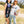 Load image into Gallery viewer, White &amp; Plaid &quot;Golf&quot; Tee
