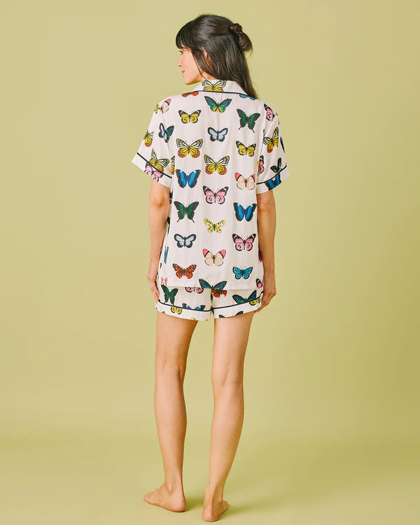 Mariposa Pajama Shorts Set