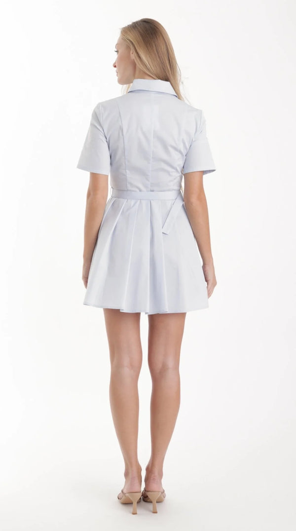 Meki Solid Mini Dress
