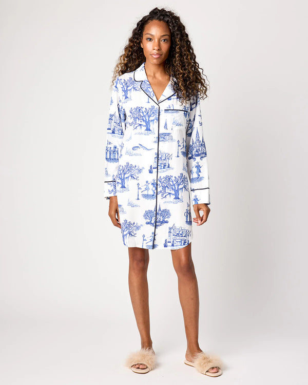 New Orleans Toile Sleep Shirt