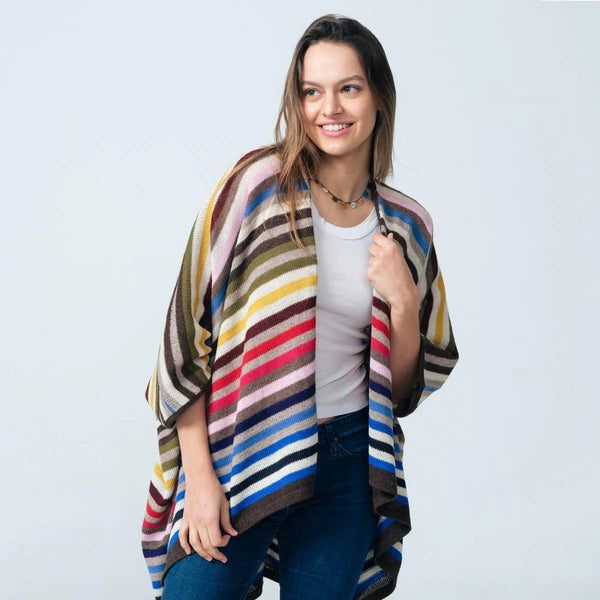 Stripes Baby Alpaca Cardigan