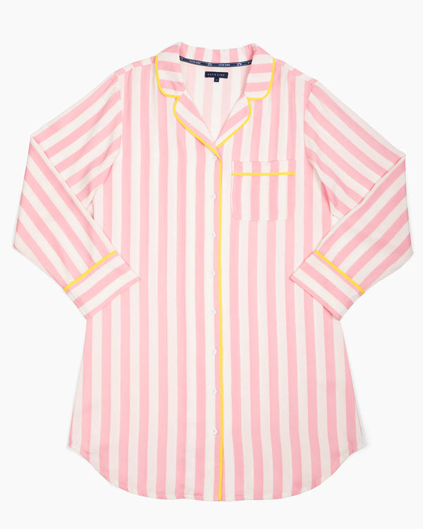 Retro Stripe Sleep Shirt