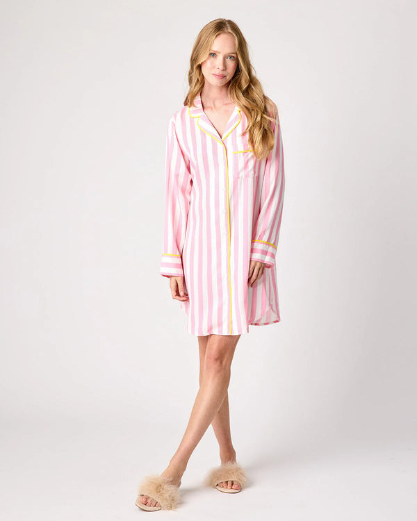 Retro Stripe Sleep Shirt