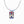 Load image into Gallery viewer, Robin Beaded Necklace with Embroidered Sardine Blue
