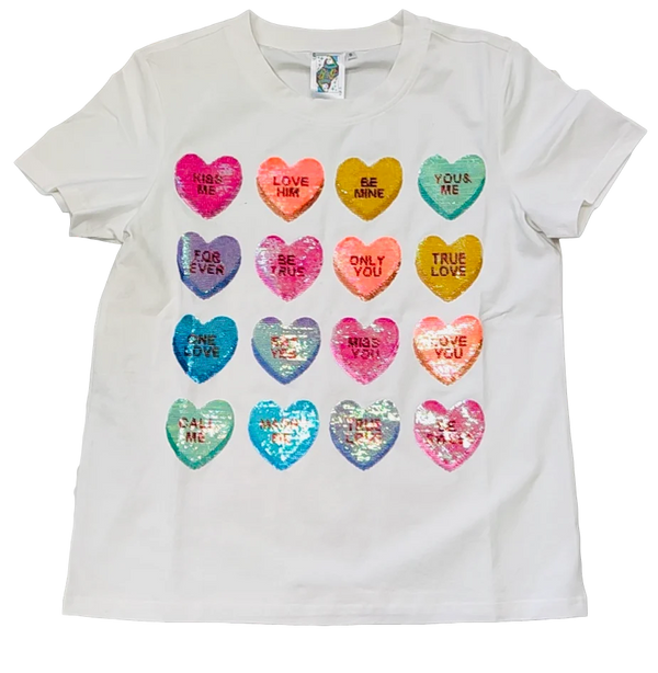 Sequin Sweethearts Tee