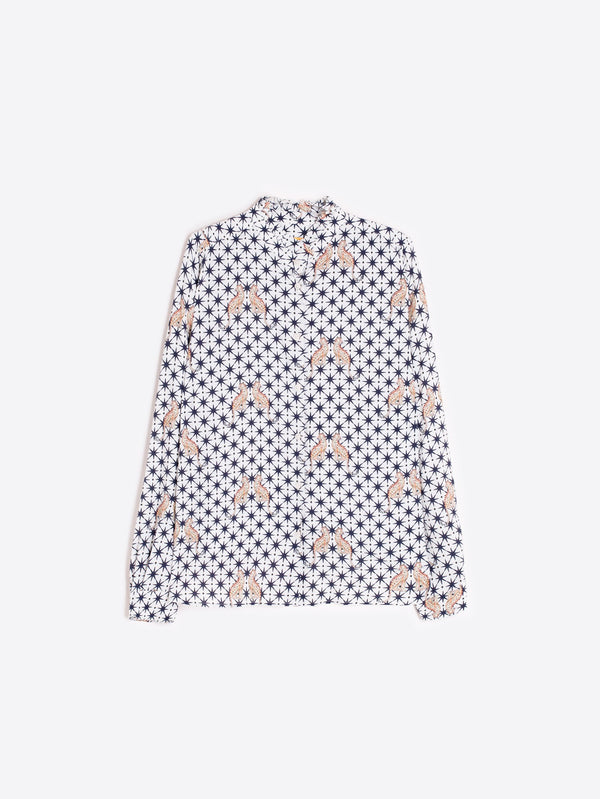Leopard and Star Print Shirt