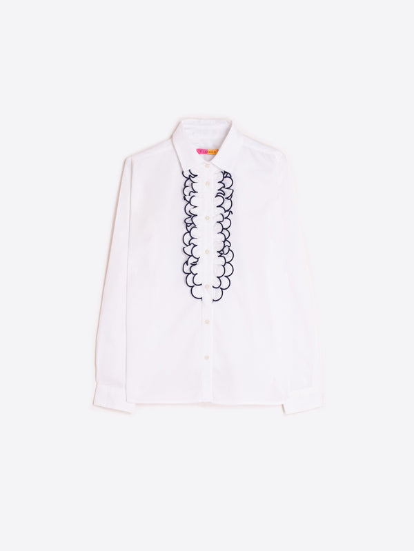 Lionetta Embroidered Poplin Shirt