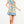 Load image into Gallery viewer, Short Sleeve Tropical Print V-Neck Dress
