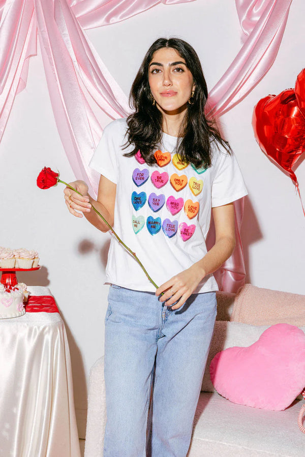 Sequin Sweethearts Tee