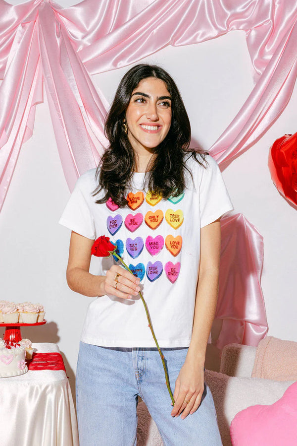 Sequin Sweethearts Tee