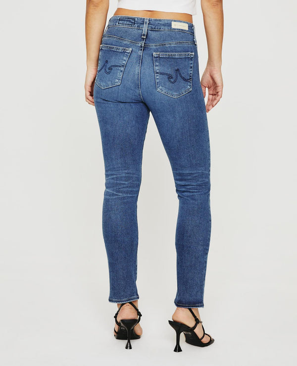 Mari High-Rise Straight Leg Jean