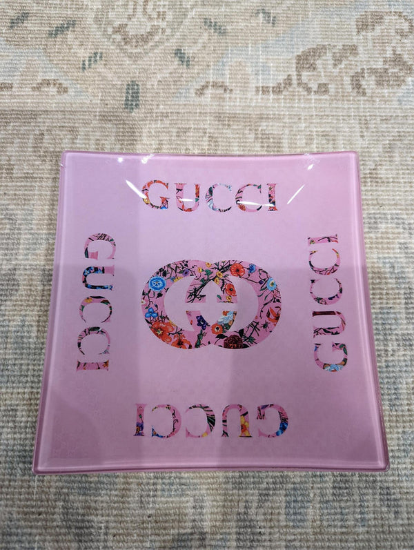 Glass Trinket Tray