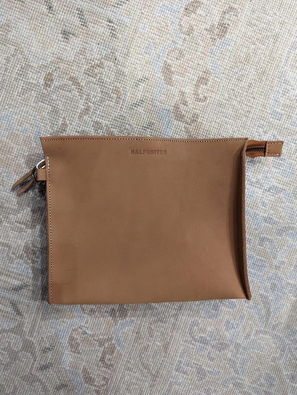 Odette Full Leather Clutch