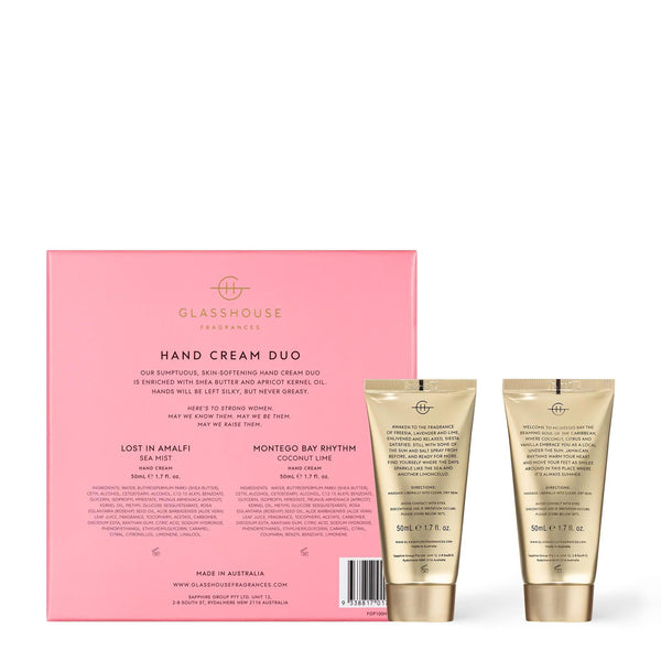 Glasshouse Hand Cream Duo